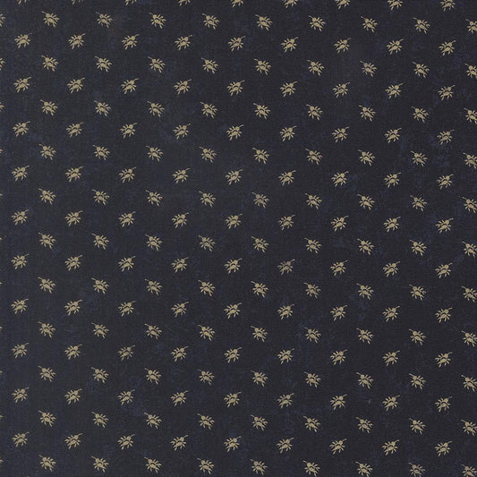 Quail Run Seed Wheat Blenders Indigo by Kansas Troubles Quilters for Moda Fabrics - 9835 14