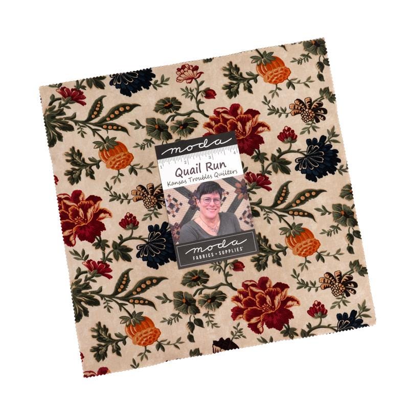 Quail Run Layer Cake by Kansas Troubles Quilters for Moda Fabrics - 9830LC - 42 pieces