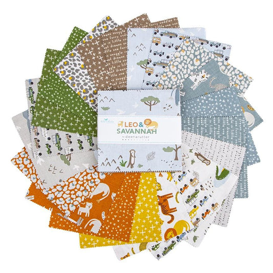 Leo & Savannah 5 Inch Stacker by Deena Rutter for Riley Blake Fabrics - 5-17540-42