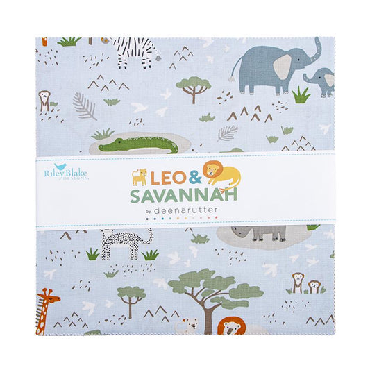 Leo & Savannah 10" Stacker by Deena Rutter for Riley Blake Designs - 10-17540-42