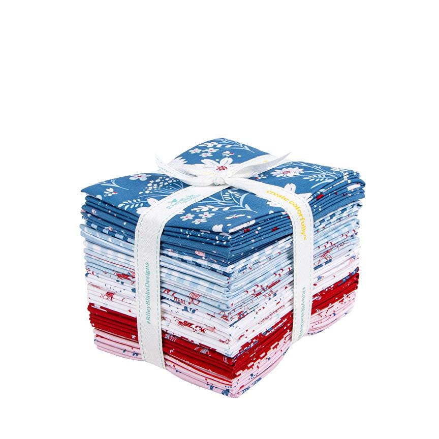 Firework Fields Fat Quarter Bundle by Gracey Larson for Riley Blake Designs - FQ-17580-24 (24 pieces)