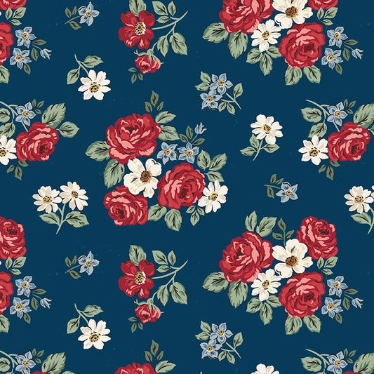 Independence Floral Oxford by The RBD Designers for Riley Blake Designs - C17331-OXFORD