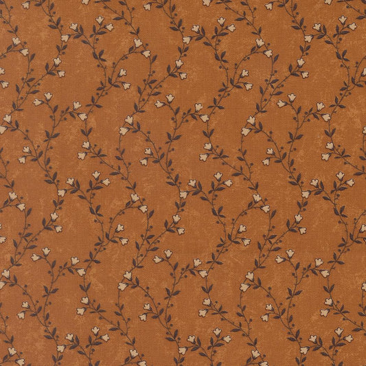 Quail Run Creeping Vine Florals Vines Amber by Kansas Troubles Quilters for Moda Fabrics - 9831 12