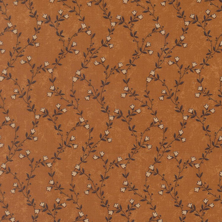 Quail Run Creeping Vine Florals Vines Amber by Kansas Troubles Quilters for Moda Fabrics - 9831 12