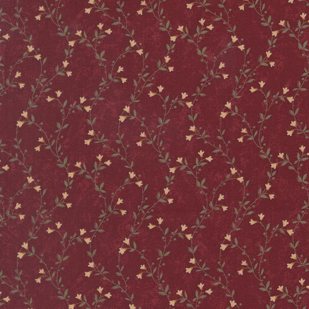Quail Run Creeping Vine Florals Vines Brick by Kansas Troubles Quilters for Moda Fabrics - 9831 13
