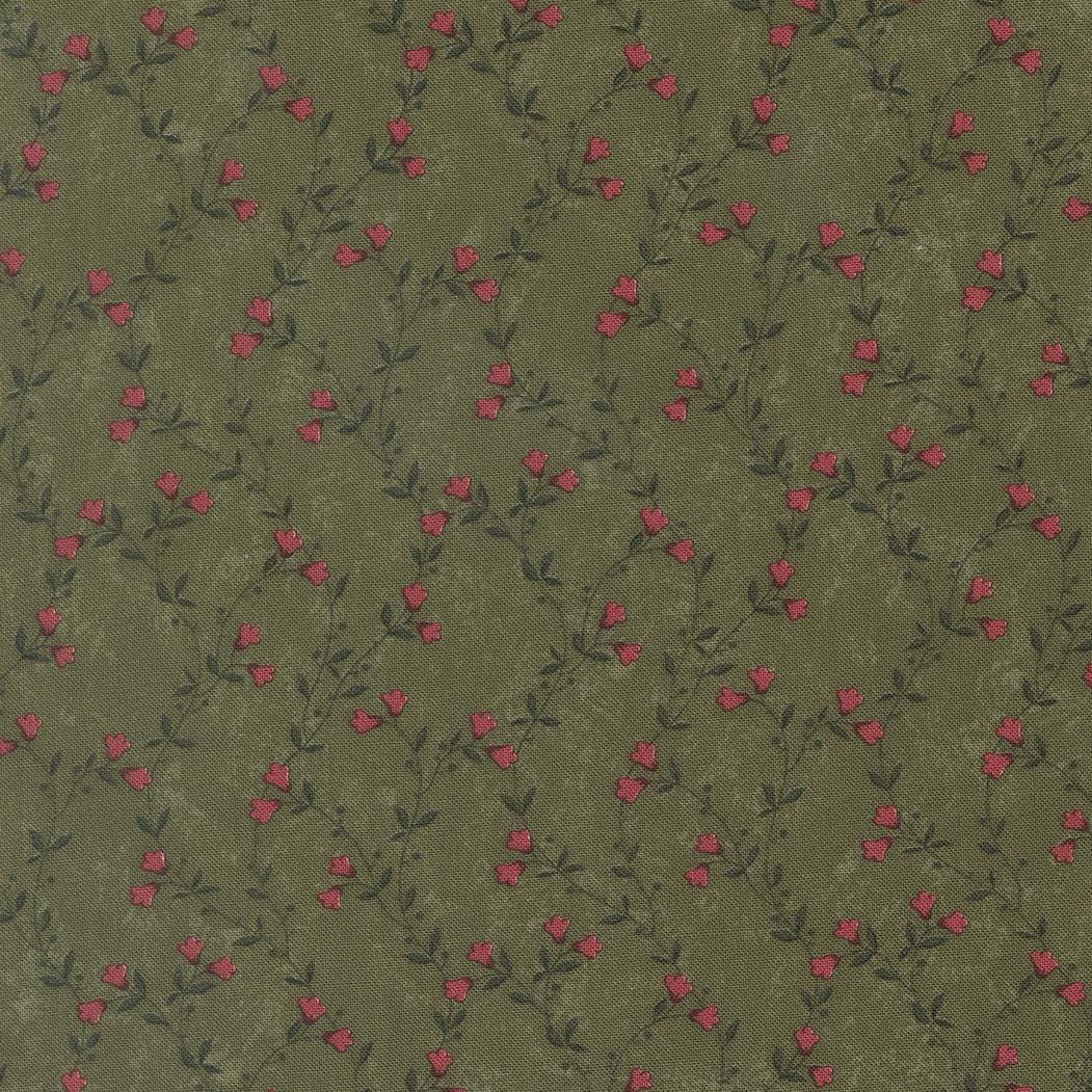 Quail Run Creeping Vine Florals Vines Grass by Kansas Troubles Quilters for Moda Fabrics - 9831 15