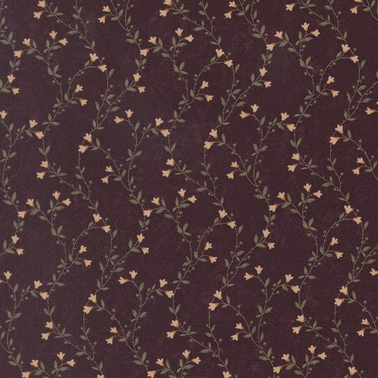 Quail Run Creeping Vine Florals Vines Mulberry by Kansas Troubles Quilters for Moda Fabrics - 9831 16