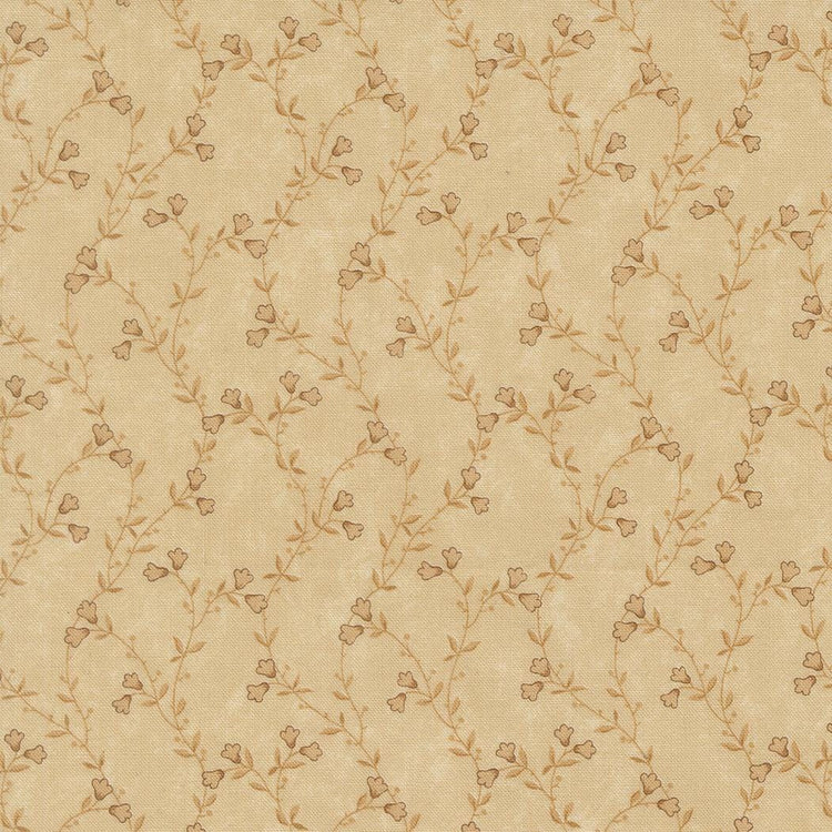 Quail Run Creeping Vine Florals Vines Tonal Tan by Kansas Troubles Quilters for Moda Fabrics - 9831 21