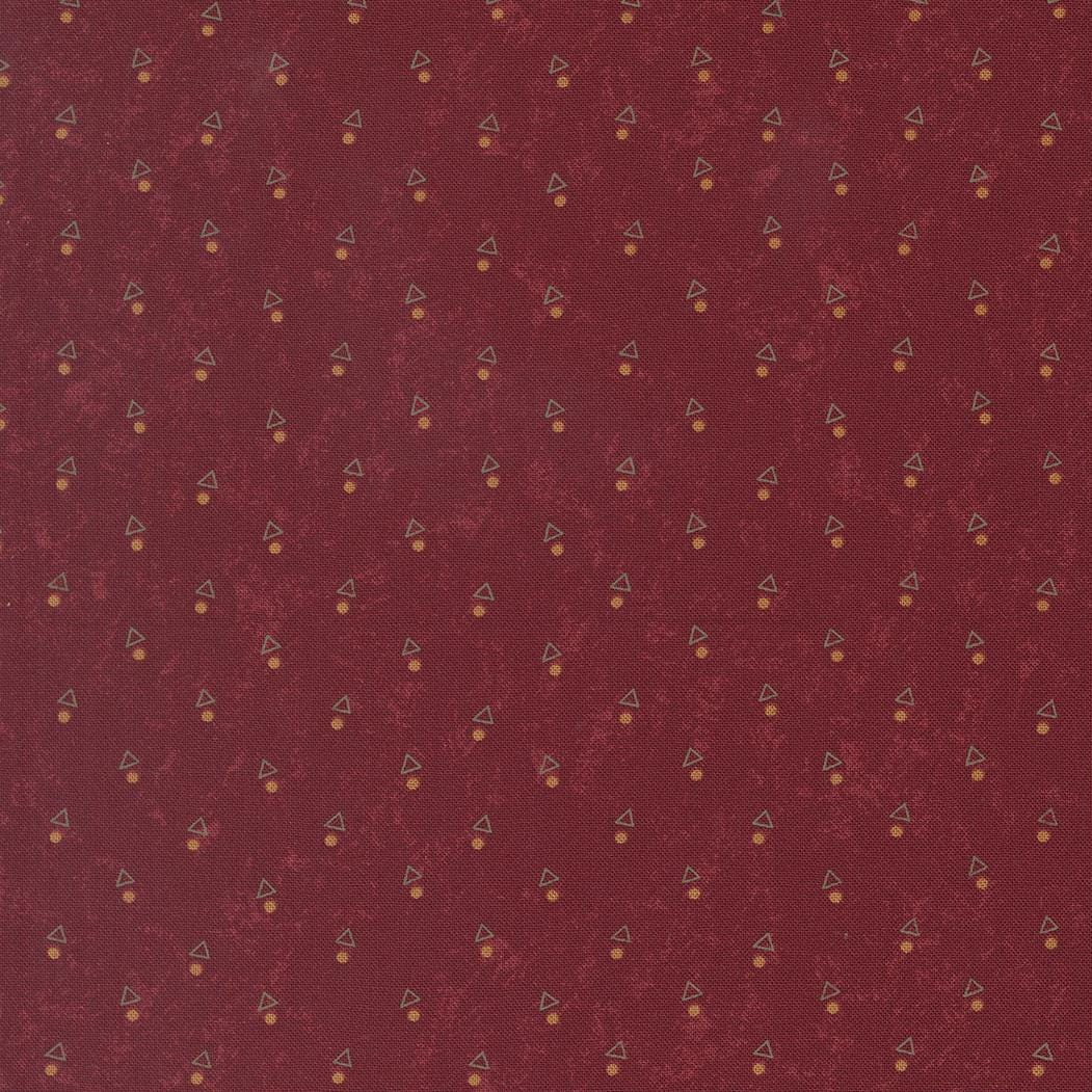 Quail Run Triangle Dot Blenders Brick by Kansas Troubles Quilters for Moda Fabrics - 9836 13
