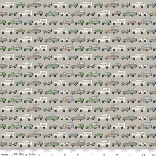 Leo & Savannah Rovers Gray by Deena Rutter for Riley Blake Designs - C17542-GRAY