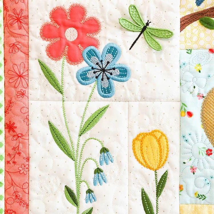 Sippin' on Sunshine Embroidery Designs & Embellishment Kit