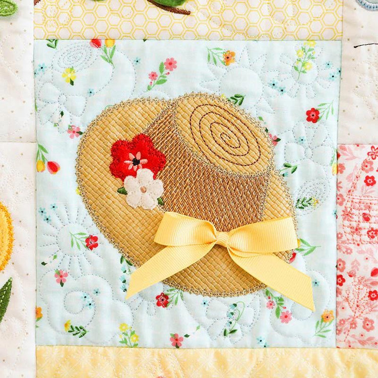 Sippin' on Sunshine Embroidery Designs & Embellishment Kit