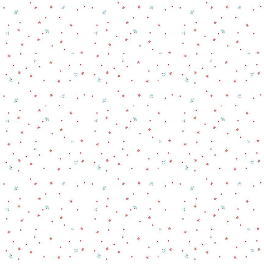 Firework Fields Fireflies Coastal White by Gracey Larson for Riley Blake Designs - C17585-WHITE