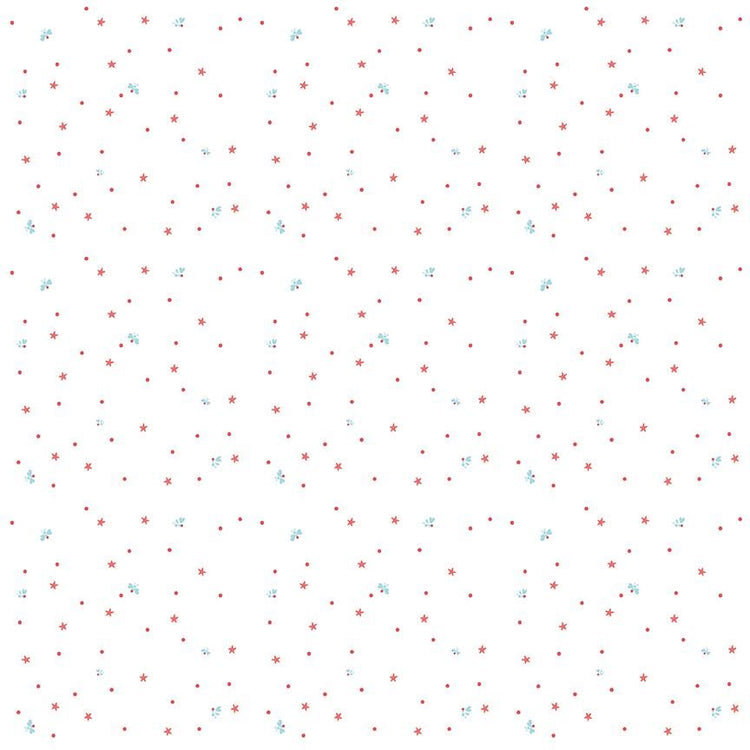 Firework Fields Fireflies Coastal White by Gracey Larson for Riley Blake Designs - C17585-WHITE