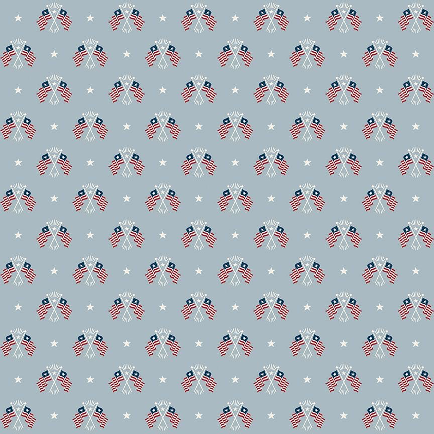 Independence Old Glory Blue by The RBD Designers for Riley Blake Designs - C17333-BLUE