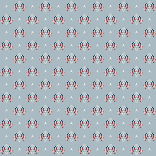 Independence Old Glory Blue by The RBD Designers for Riley Blake Designs - C17333-BLUE
