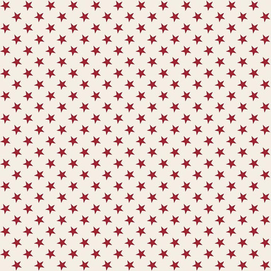 Independence Stars Cream by The RBD Designers for Riley Blake Designs - C17337-CREAM