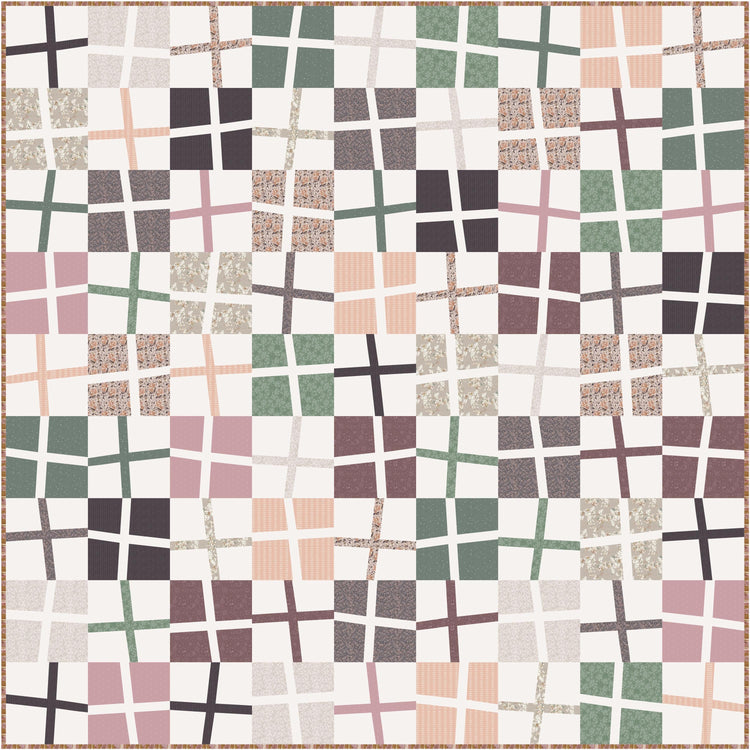 It's A Plus Quilt Kit - quilt kit with pattern