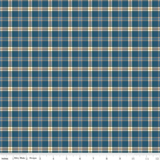 A Spoonful of Sugar Plaid Poppins Evening by Jennifer Long for Riley Blake Designs - C17087-EVENING