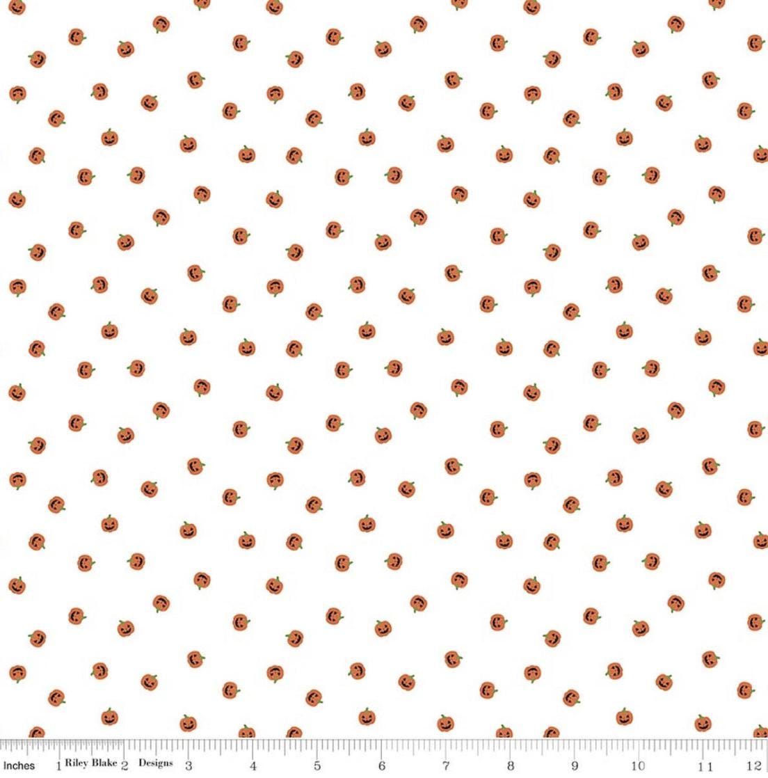 Seasonal Basics Jacks White by The RBD Designers for Riley Blake Designs - C770-WHITE