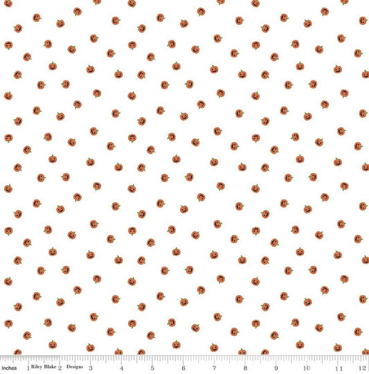 Seasonal Basics Jacks White by The RBD Designers for Riley Blake Designs - C770-WHITE