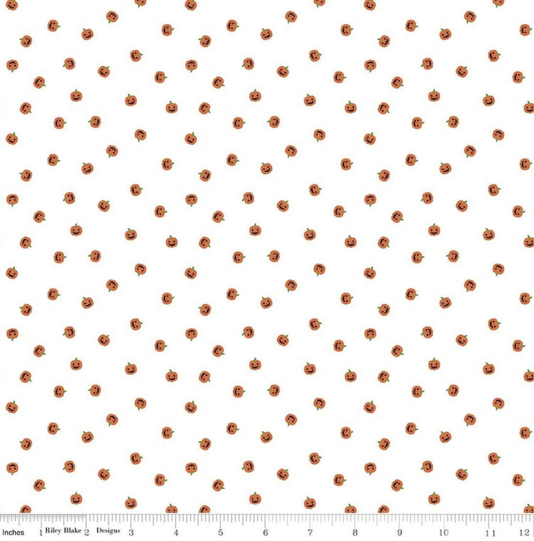 Seasonal Basics Jacks White by The RBD Designers for Riley Blake Designs - C770-WHITE