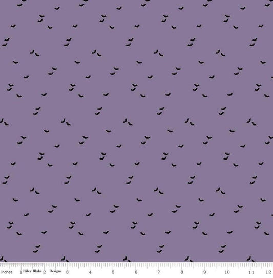 Seasonal Basics Bat Purple by The RBD Designers for Riley Blake Designs - C651-PURPLE