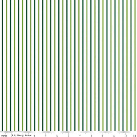Seasonal Basics Ticking Stripe St. Patrick's Day by Riley Blake Designs - C775-STPATRICKS