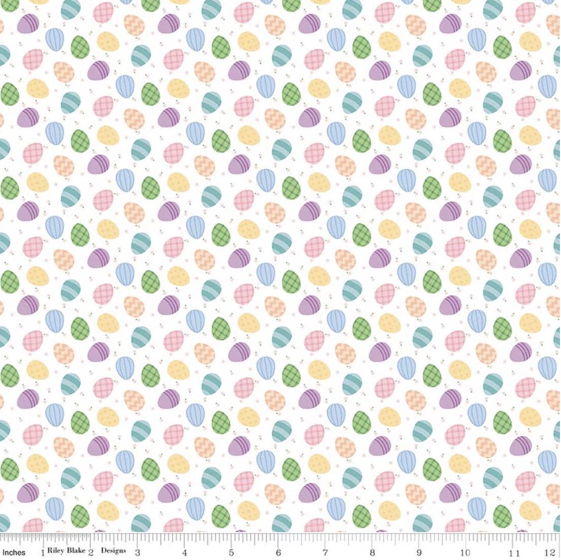 Seasonal Basics Egg Toss White by Christopher Thompson for Riley Blake Designs - C766-WHITE