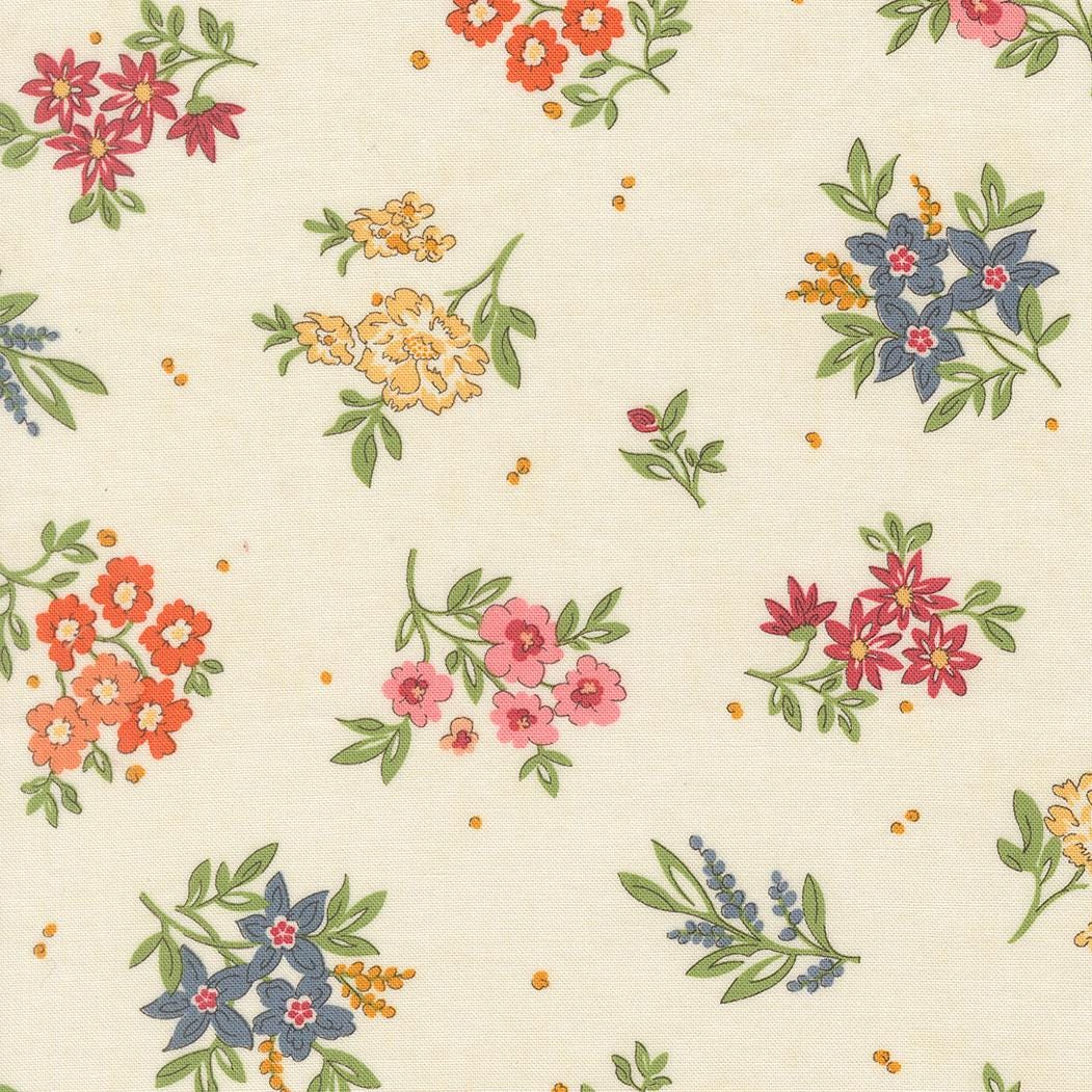 Fieldrush Camellia Florals Opal by BasicGrey for Moda Fabrics - 30782 11