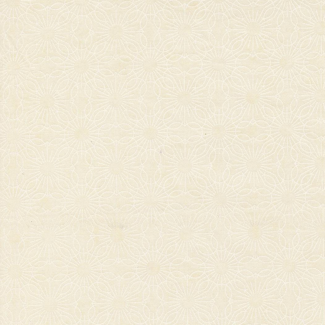 Fieldrush Jasmine Blenders Medallion Dot Opal White by BasicGrey for Moda Fabrics - 30784 11