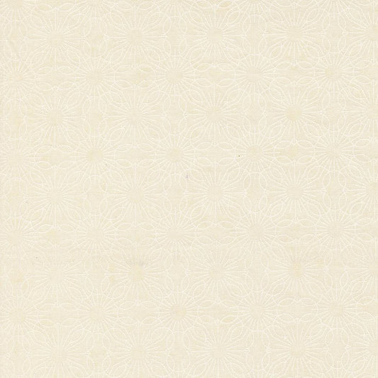 Fieldrush Jasmine Blenders Medallion Dot Opal White by BasicGrey for Moda Fabrics - 30784 11