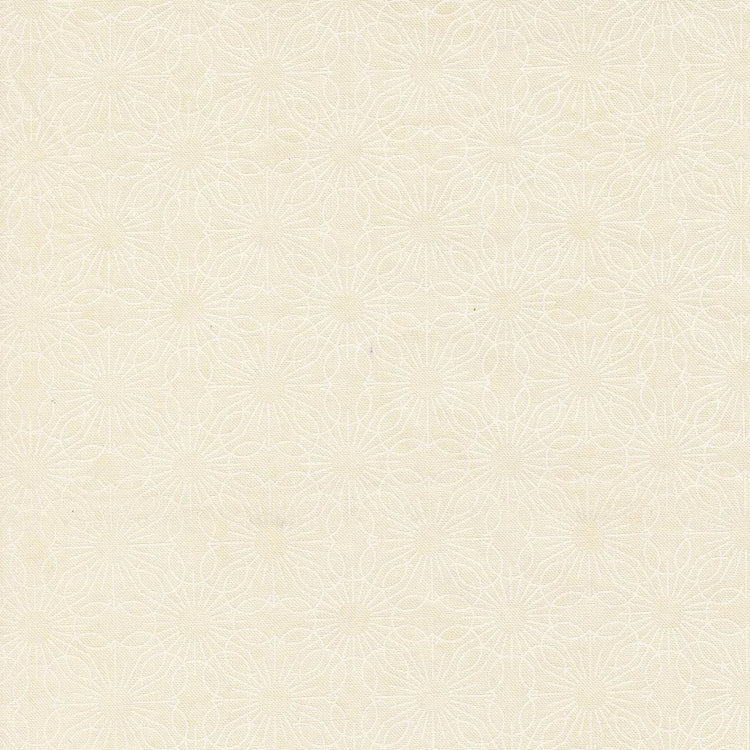 Fieldrush Jasmine Blenders Medallion Dot Opal White by BasicGrey for Moda Fabrics - 30784 11
