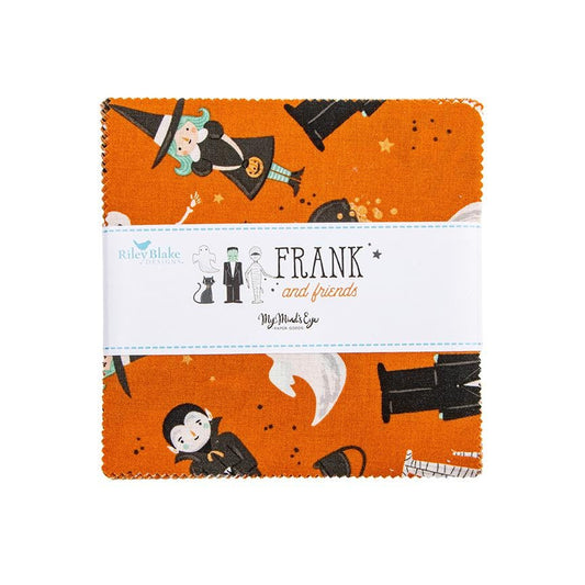 Frank and Friends 5" Stacker by My Mind's Eye for Riley Blake Designs - 5-17470-42 - 42 pieces
