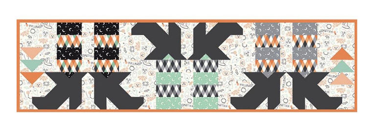 Block Party Quilt Co Witches Feet Table Runner Pattern - P275-WITCHESFEET