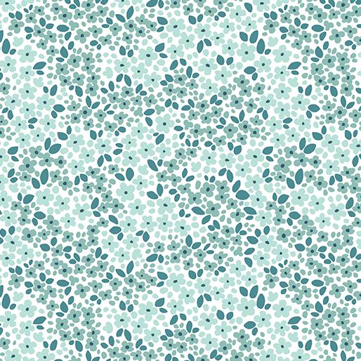 Holly & Hearth Winter Jasmine Frost by Shelly Cavanna for Benartex Fabrics - 17263-24