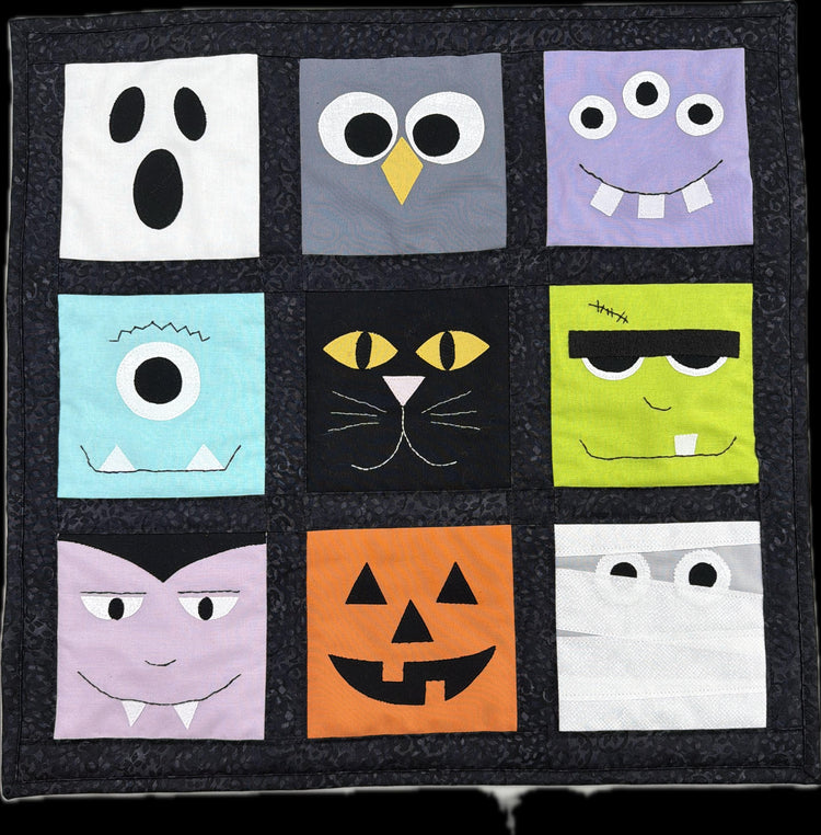 Monster Mash Table Topper Kit - kit with pattern