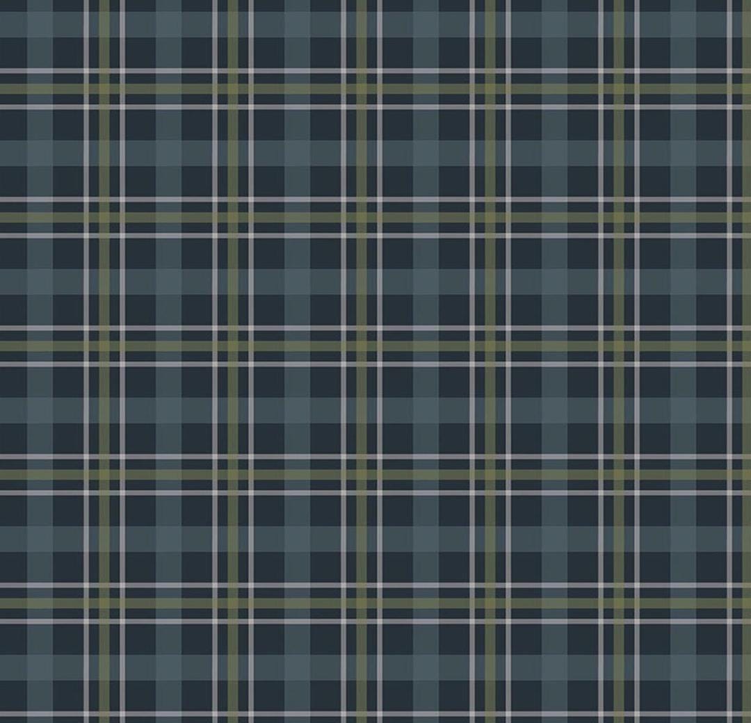 Flannel Cretaceous Plaid Navy by Amanda Niederhauser for Riley Blake Designs - F17506-NAVY