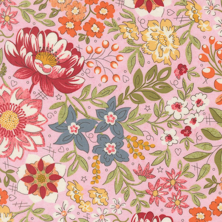 Fieldrush Covent Peony Covent Florals by BasicGrey for Moda Fabrics - 30780 14
