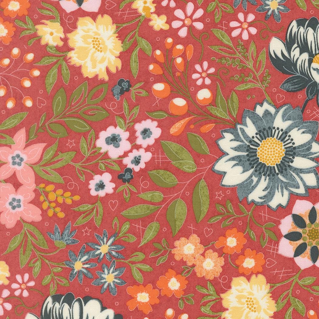 Fieldrush Covent Rosy Covent Florals by BasicGrey for Moda Fabrics - 30780 18