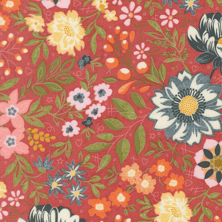 Fieldrush Covent Rosy Covent Florals by BasicGrey for Moda Fabrics - 30780 18