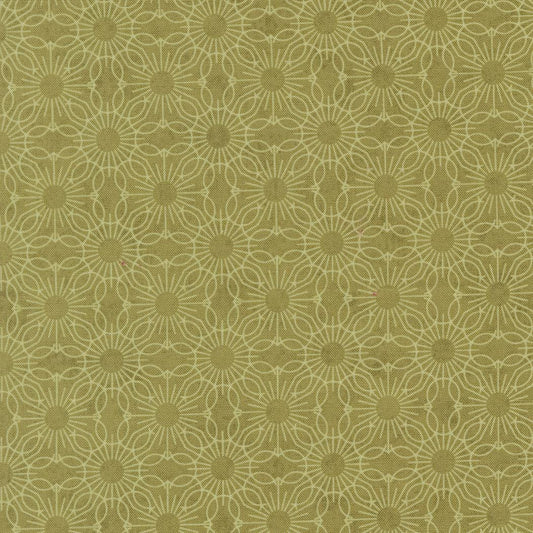 Fieldrush Jasmine Blenders Medallion Dot Moss by BasicGrey for Moda Fabrics - 30784 13