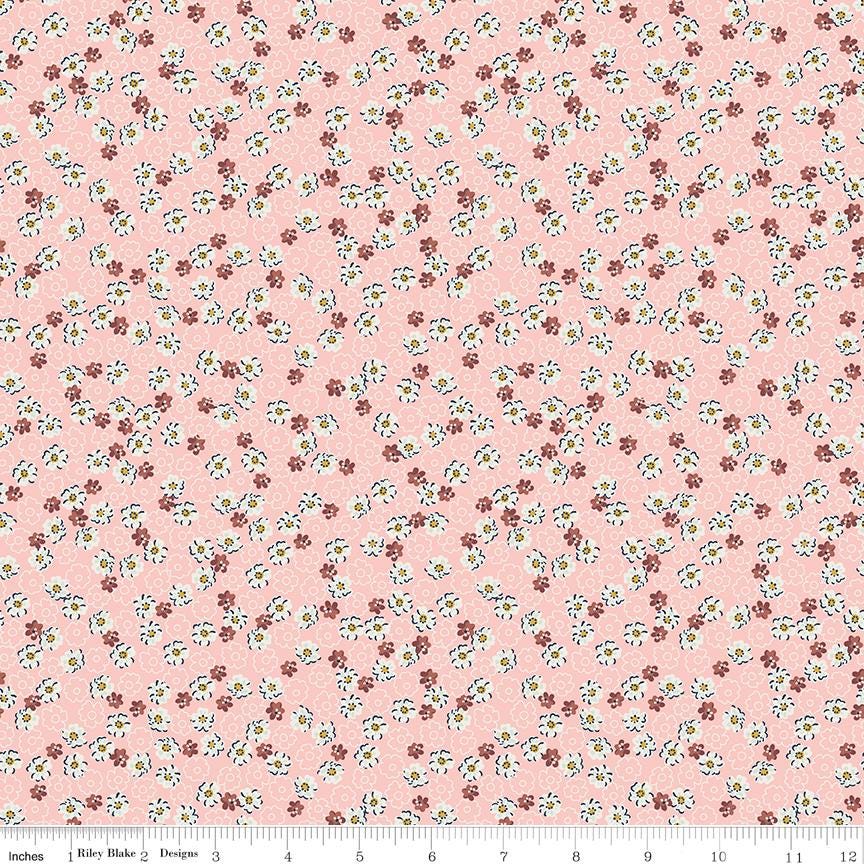 Rosewood Wren Pink by Jessica Chertkow for Riley Blake Designs - C17493-PINK