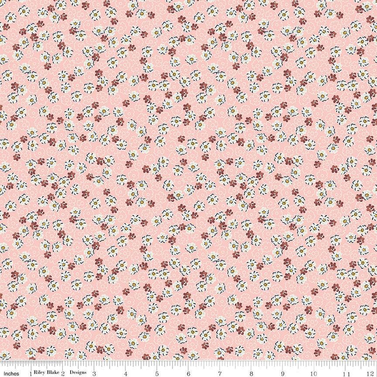 Rosewood Wren Pink by Jessica Chertkow for Riley Blake Designs - C17493-PINK