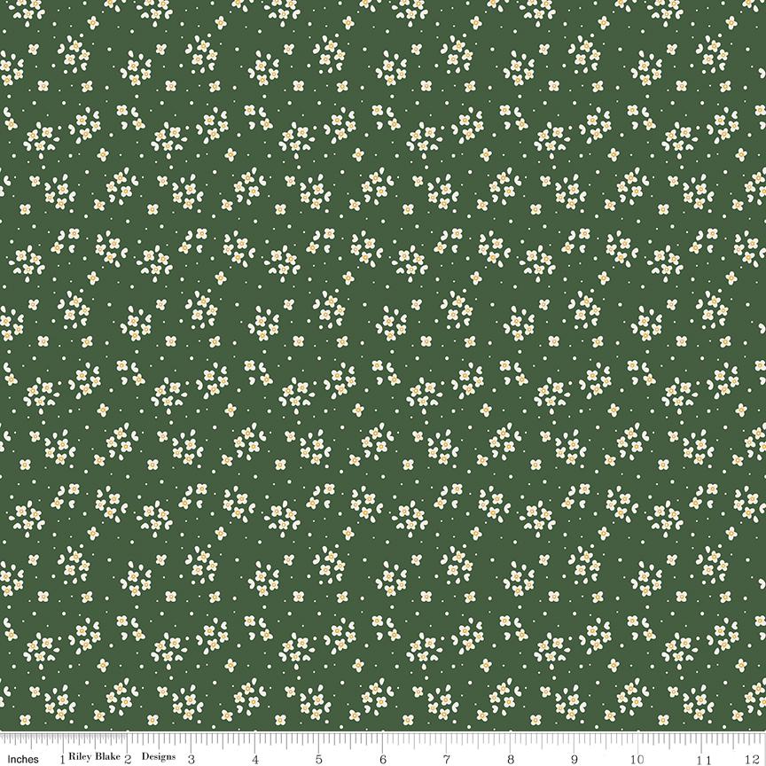 Rosewood Posy Forest by Jessica Chertkow for Riley Blake Designs - C17495-FOREST