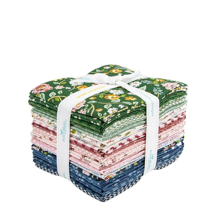 Rosewood Fat Quarter Bundle by Jessica Chertkow for Riley Blake Designs - FQ-17490-21 (21 pieces)