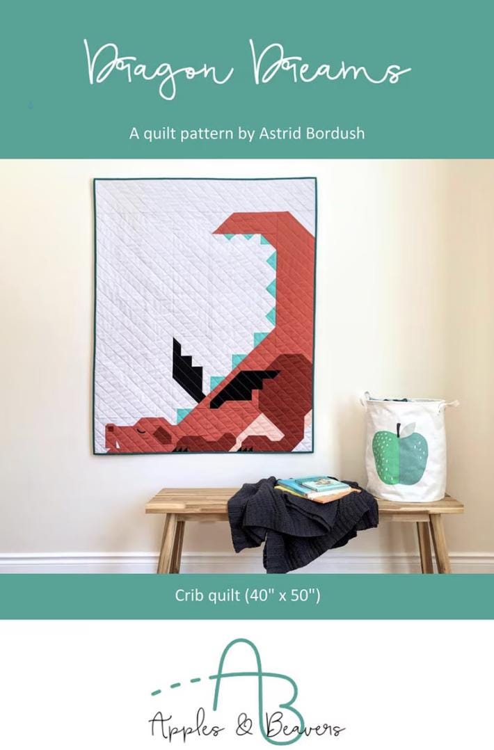 Apples & Beavers Dragon Dreams Quilt Pattern - P270-DRAGONDREAMS