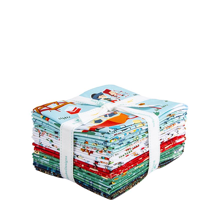 Happy Haven Fat Quarter Bundle by Shawn Wallace for Riley Blake Designs - FQ-17620-15 (24 pieces)