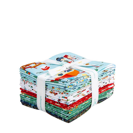 Happy Haven Fat Quarter Bundle by Shawn Wallace for Riley Blake Designs - FQ-17620-15 (24 pieces)