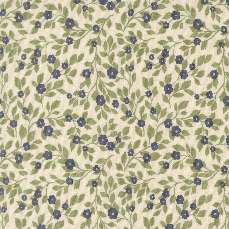 True Love Daydream Posies Florals Cream by Lella Boutique for Moda Fabrics - 5261 11